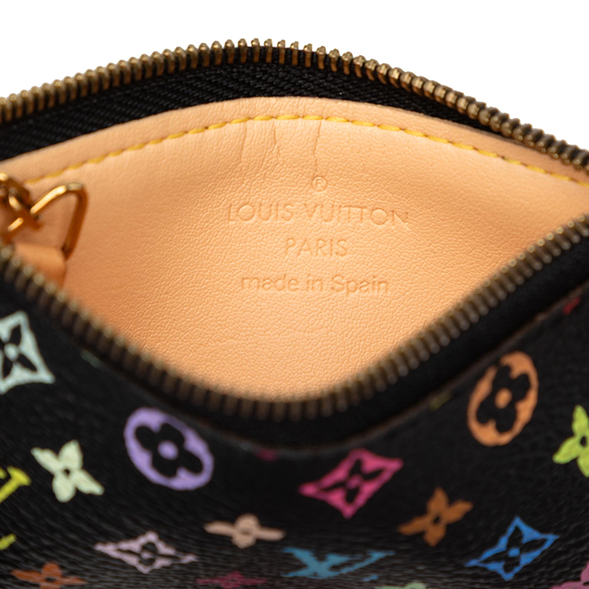 Louis Vuitton Takashi Murakami Monogram Multicolore Pochette Cles