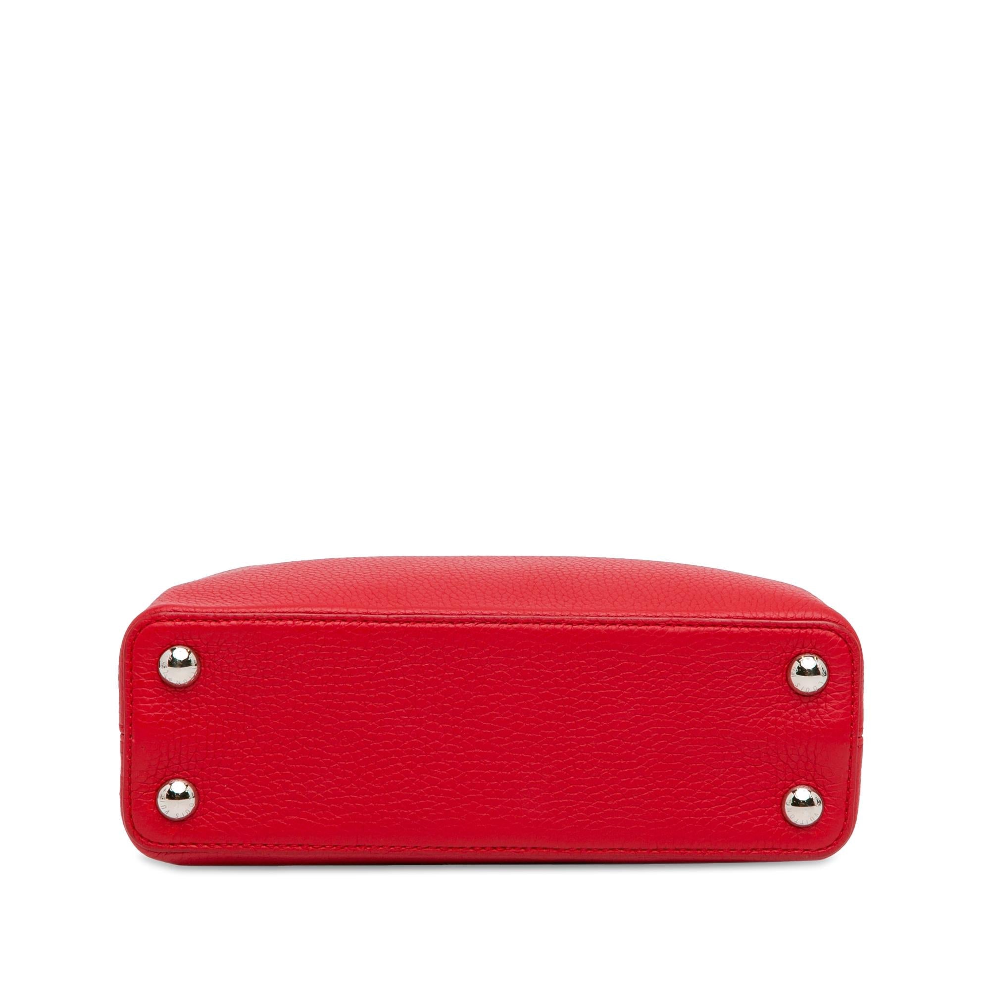 Louis Vuitton Taurillon Capucines BB (SHG-CP91zM)