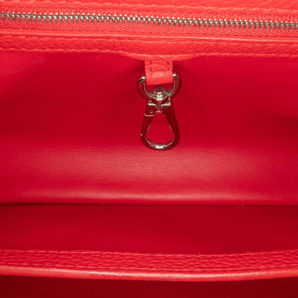 Louis Vuitton Taurillon Capucines BB (SHG-CP91zM)
