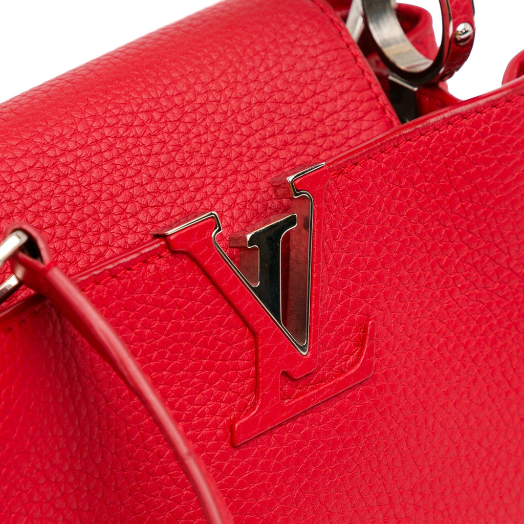 Louis Vuitton Taurillon Capucines BB (SHG-CP91zM)