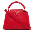 Louis Vuitton Taurillon Capucines BB (SHG-CP91zM)