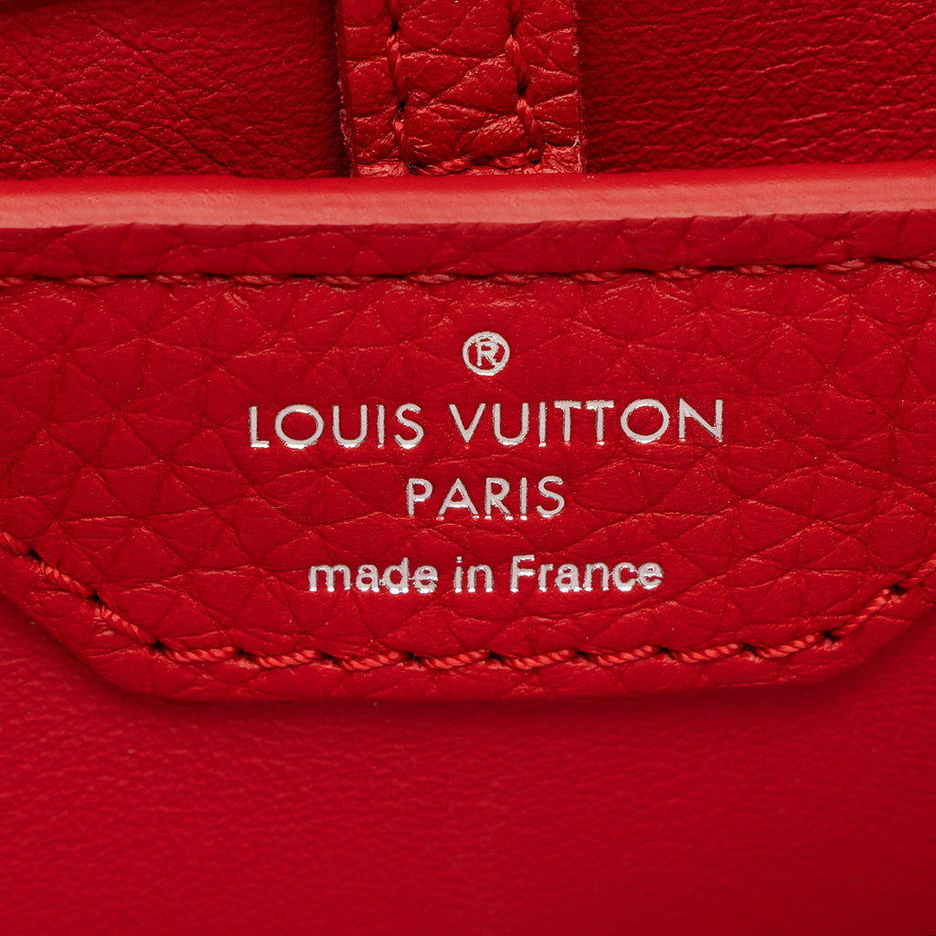 Louis Vuitton Taurillon Capucines PM Bag