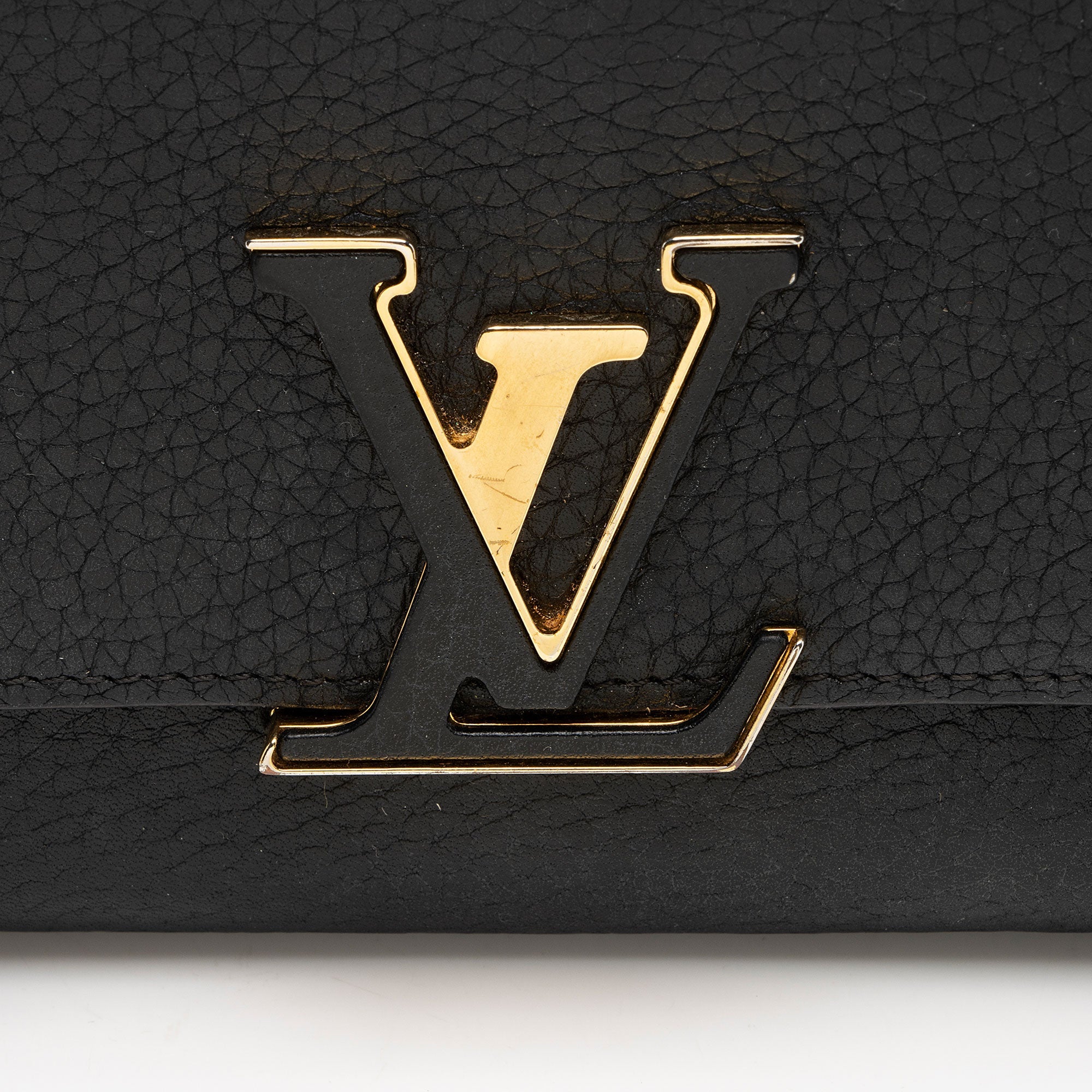 Louis Vuitton Taurillon Capucines Wallet