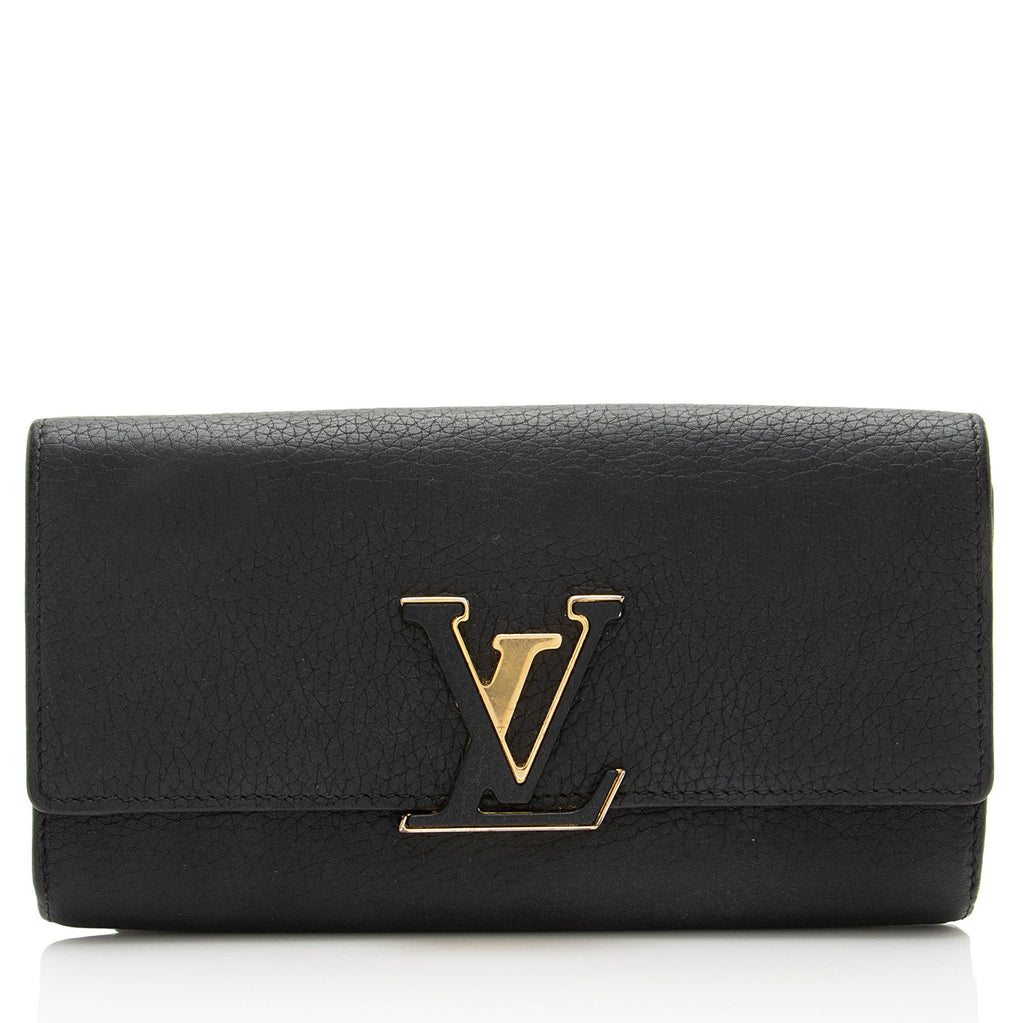 Louis Vuitton Taurillon Capucines Wallet