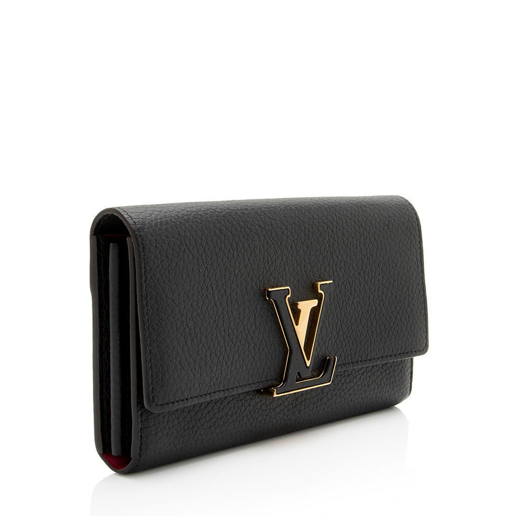Louis Vuitton Taurillon Capucines Wallet