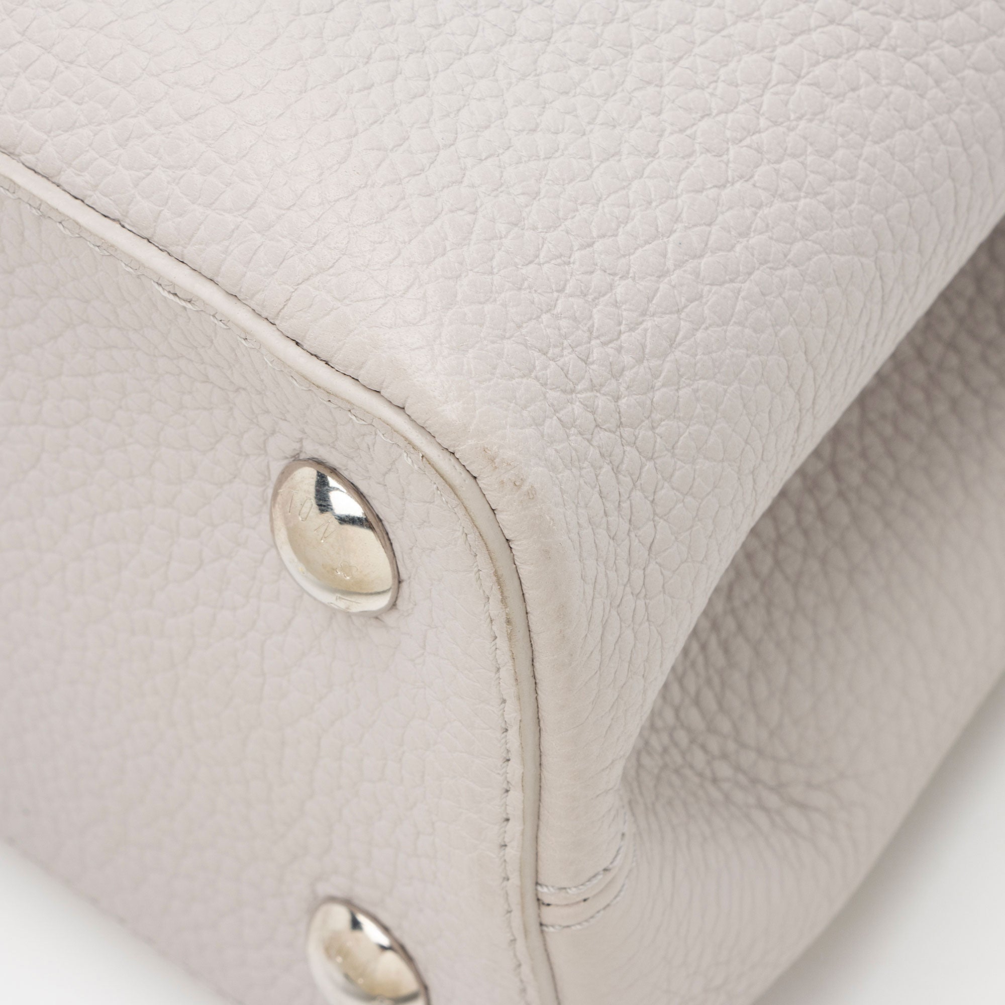 Louis Vuitton Taurillon Mechanical Flowers Capucines PM Bag