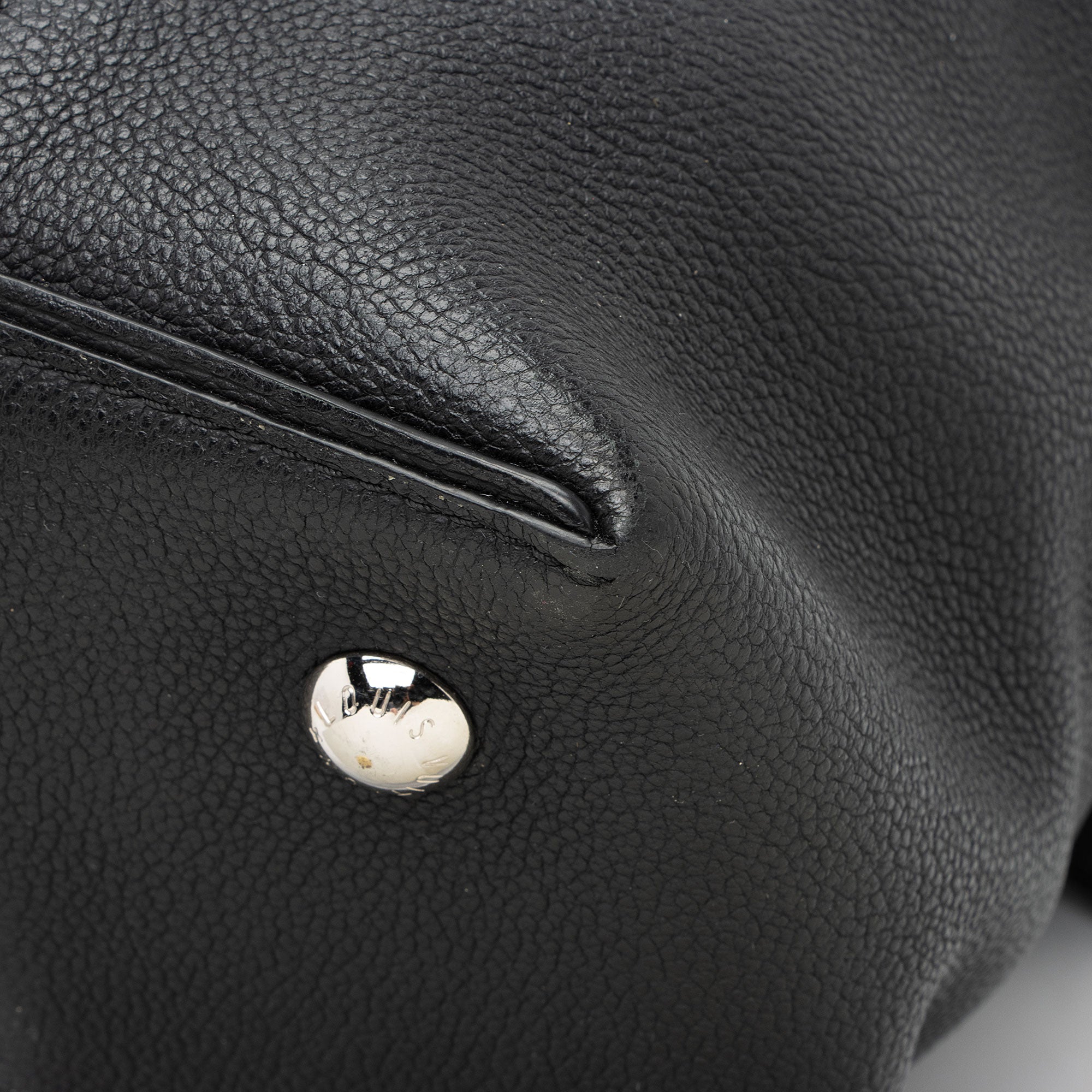 Louis Vuitton Taurillon Soft Lockit MM Satchel