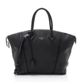 Louis Vuitton Taurillon Soft Lockit MM Satchel