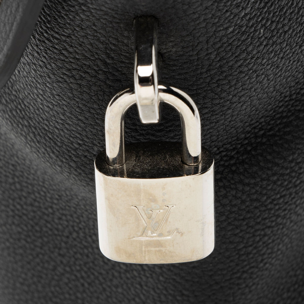 Louis Vuitton Taurillon Soft Lockit MM Satchel