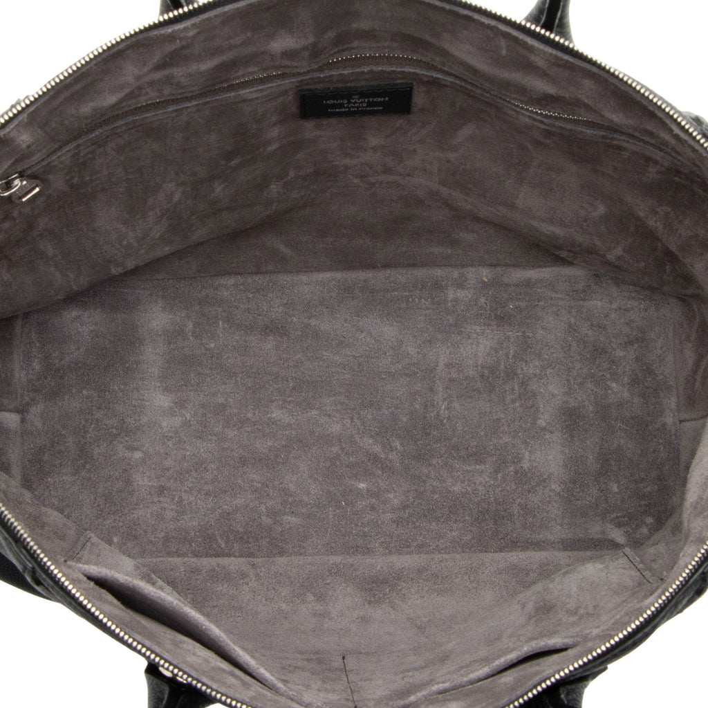 Louis Vuitton Taurillon Soft Lockit MM Satchel