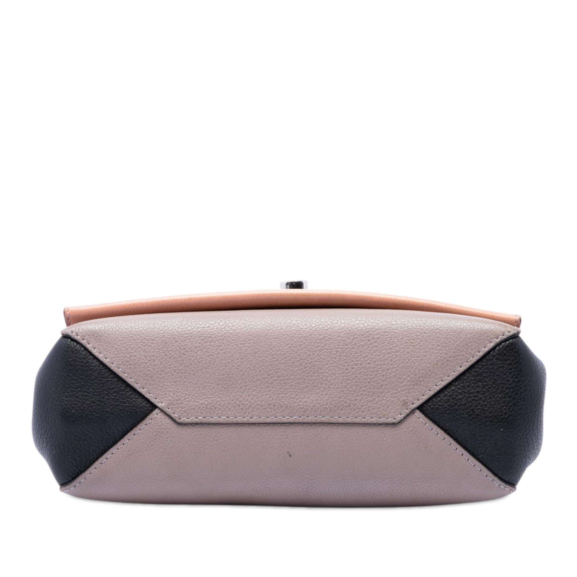 Louis Vuitton Tricolor Leather Lockme II BB