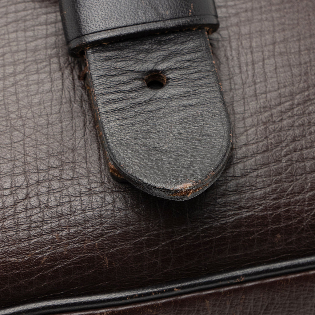 Louis Vuitton Utah Leather Iroquois Small Messenger Bag (SHF-da66x9)