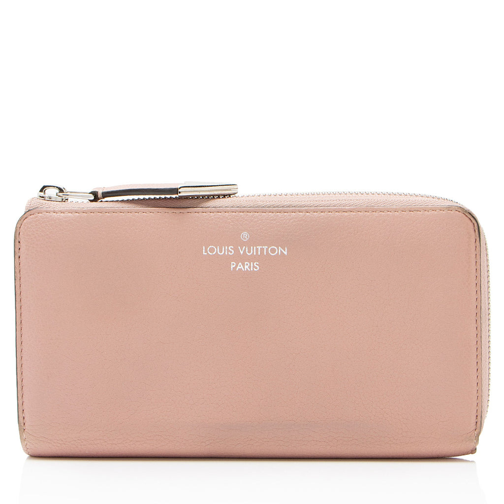 Louis Vuitton Veau Cachemire Comete Zip Around Wallet