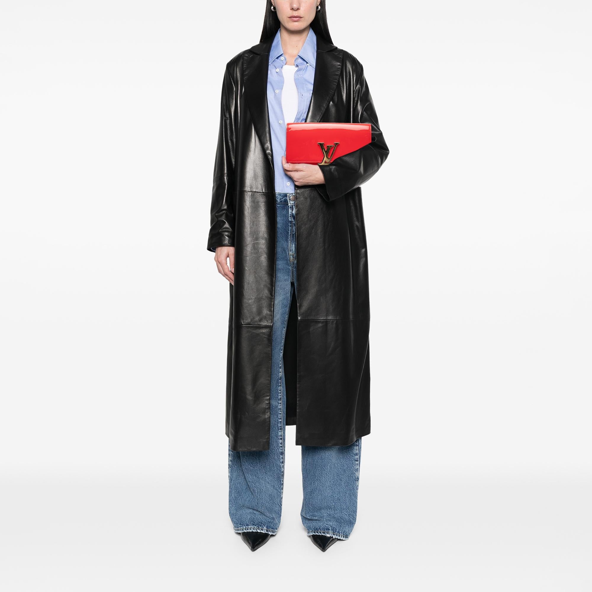 Louis Vuitton Vernis Louise Clutch