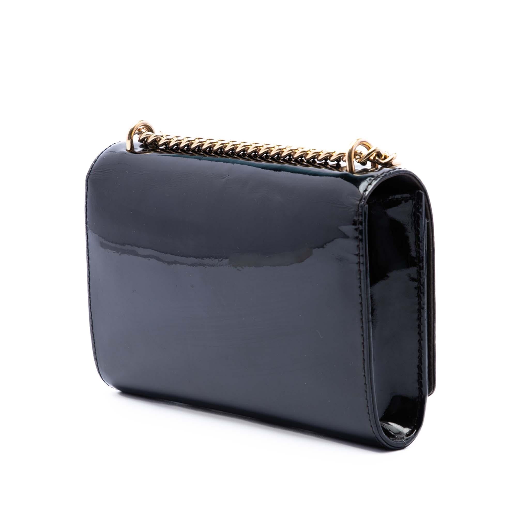 Louis Vuitton Vernis Louise Sliding Chain MM