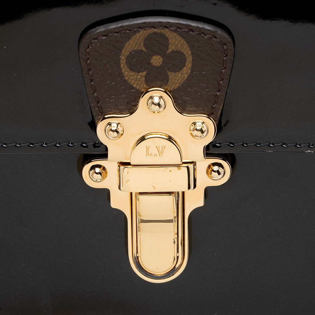 Louis Vuitton Miroir Vernis Monogram Canvas Cherrywood BB Shoulder Bag