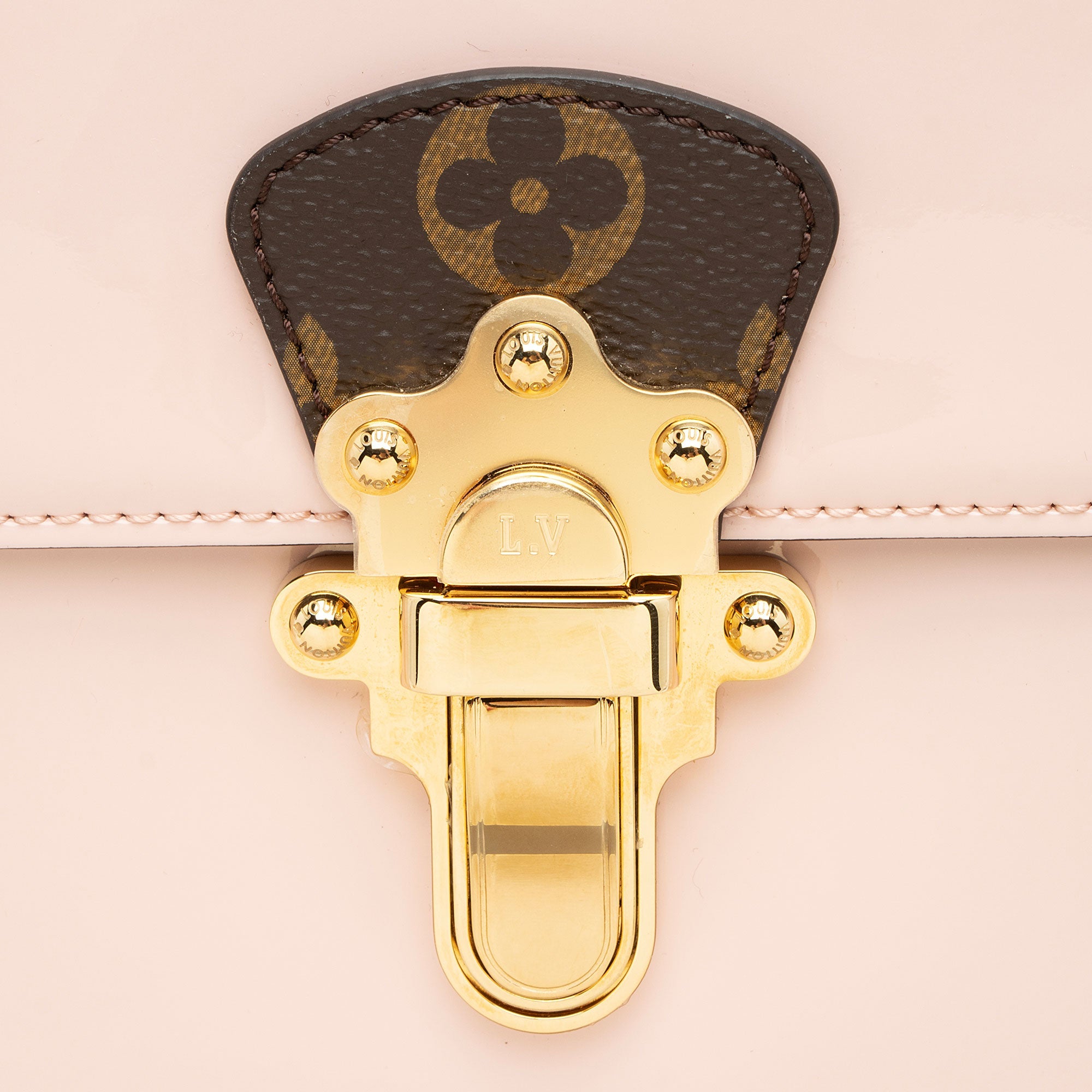 Louis Vuitton Vernis Monogram Canvas Cherrywood PM Shoulder Bag