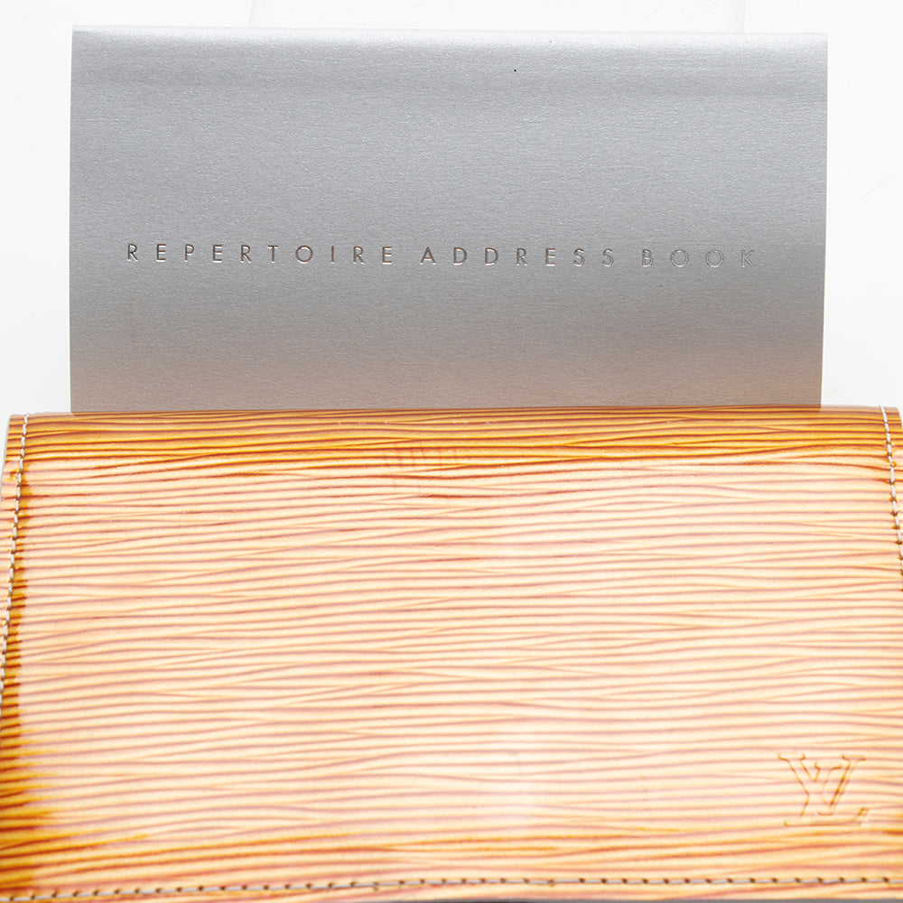 Louis Vuitton Vintage Cyber Epi Leather Millennium Day Meets Night Small Agenda Cover - FINAL SALE (SHF-18192)