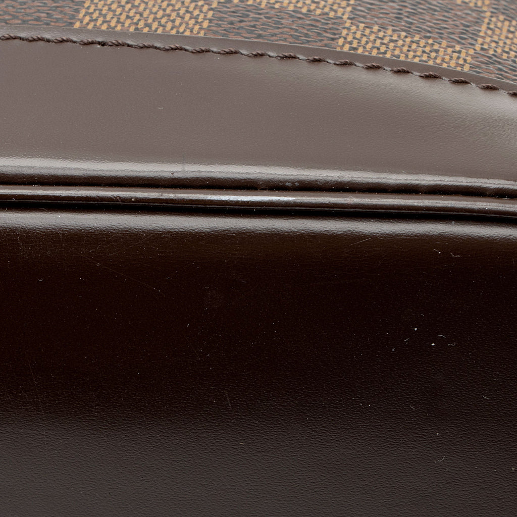 Louis Vuitton Vintage Damier Ebene Alma PM Satchel (SHF-iV4kN8)
