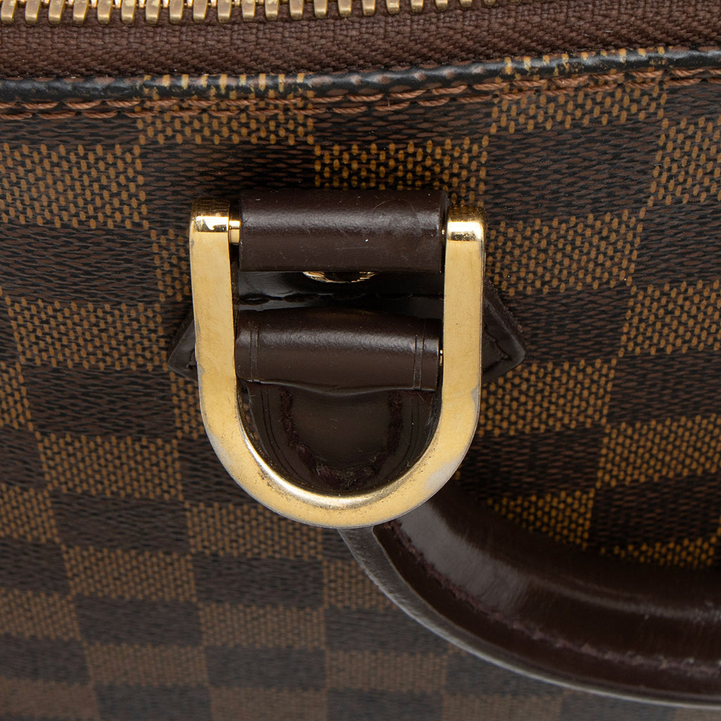 Louis Vuitton Vintage Damier Ebene Alma PM Satchel