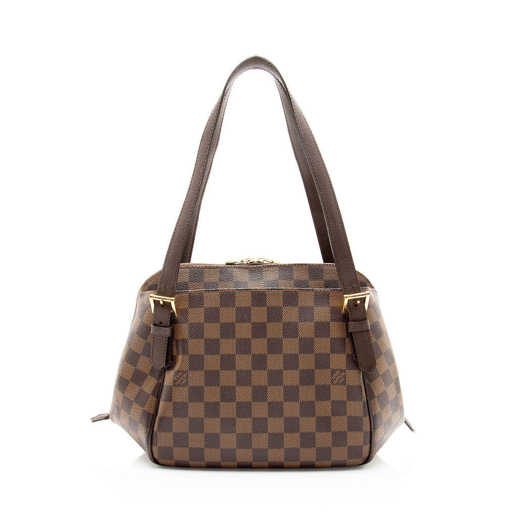 Louis Vuitton Vintage Damier Ebene Belem MM Shoulder Bag