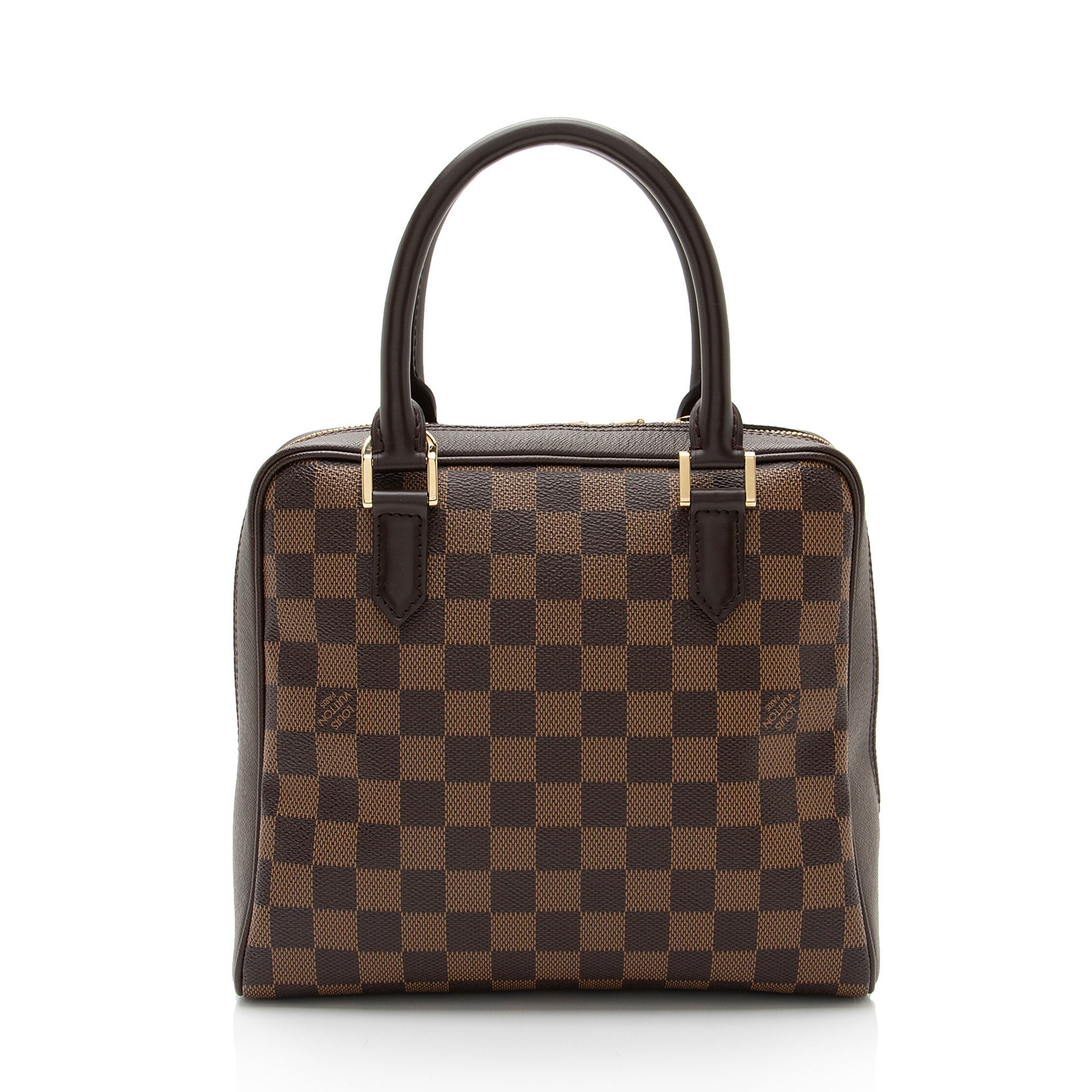 Louis Vuitton Vintage Damier Ebene Brera Satchel (SHF-2VC2tq)