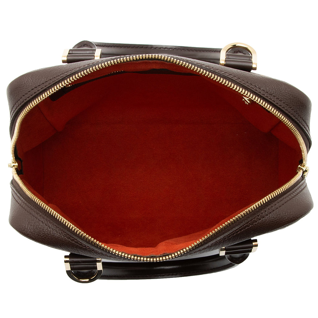 Louis Vuitton Vintage Damier Ebene Brera Satchel (SHF-2VC2tq)
