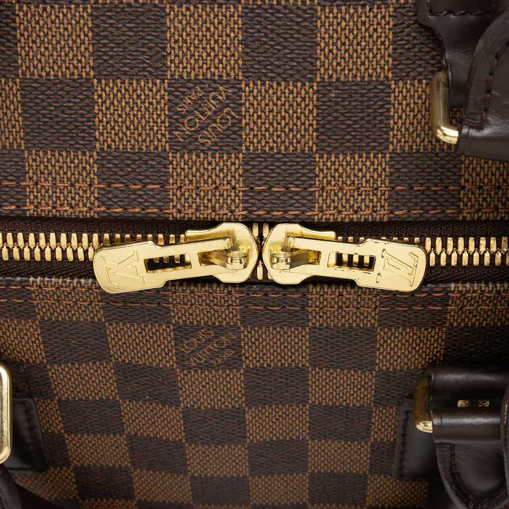 Louis Vuitton Vintage Damier Ebene Centenaire Cruiser 45 Travel Bag (SHF-V4EeZ3)