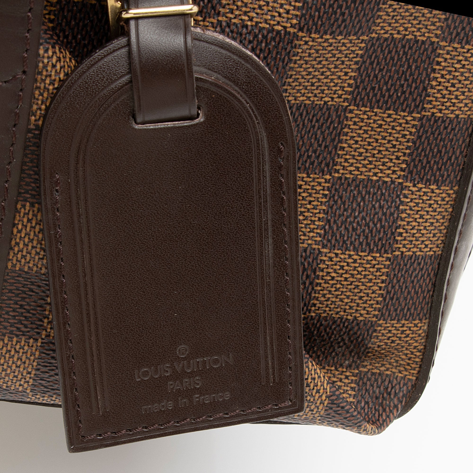 Louis Vuitton Vintage Damier Ebene Centenaire Cruiser 45 Travel Bag (SHF-V4EeZ3)