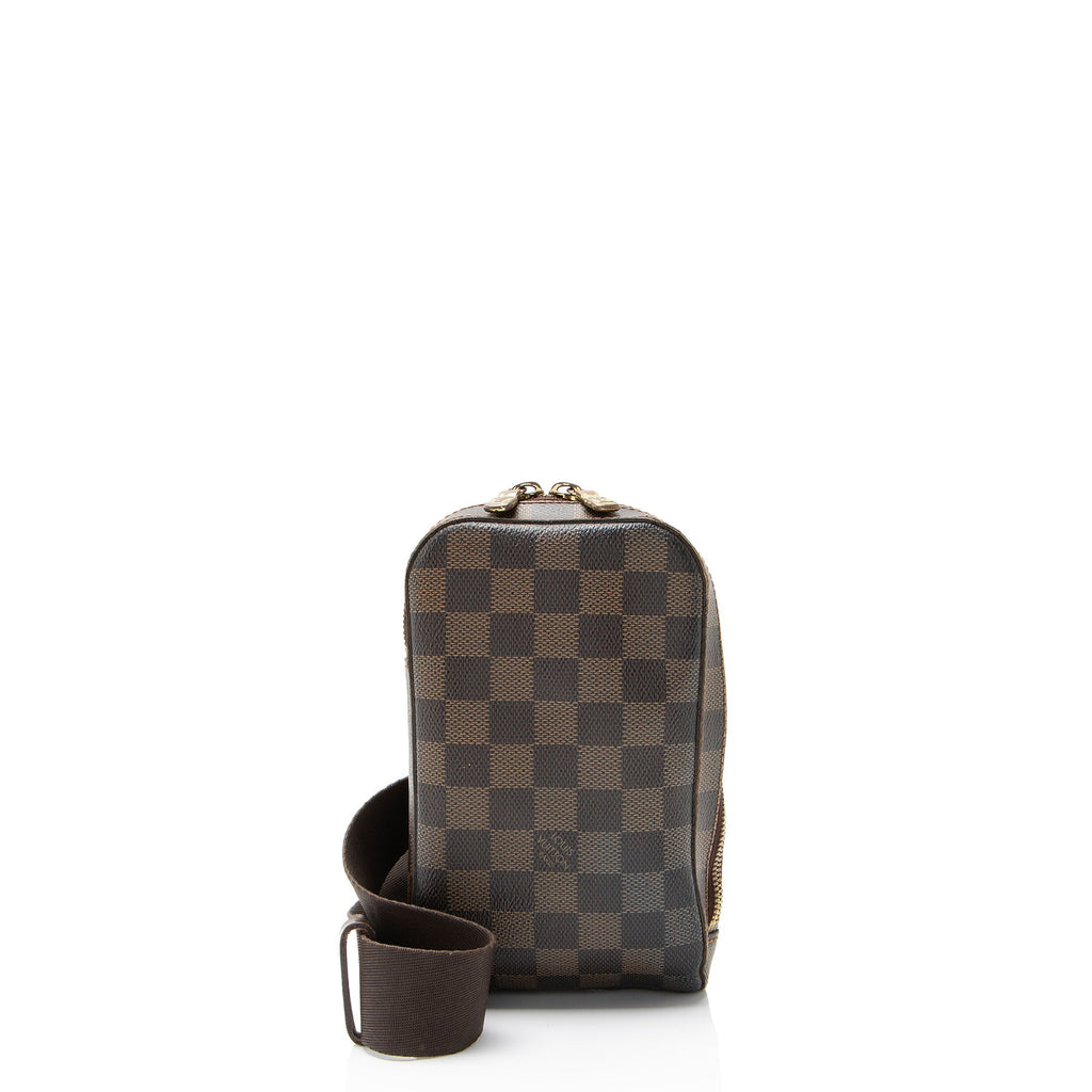 Louis Vuitton Vintage Damier Ebene Geronimos Sling Bag