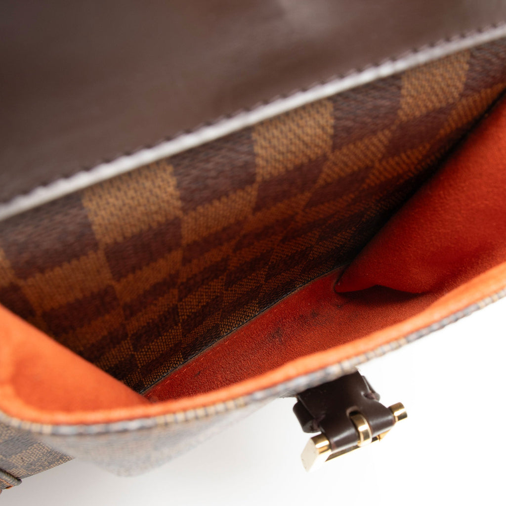 Louis Vuitton Vintage Damier Ebene Manosque GM Tote (SHF-FjEgLy)