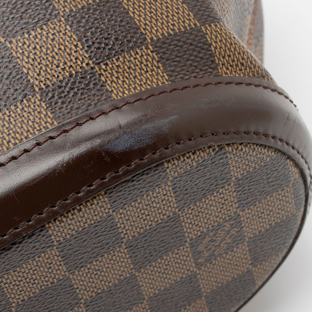 Louis Vuitton Vintage Damier Ebene Manosque PM Tote