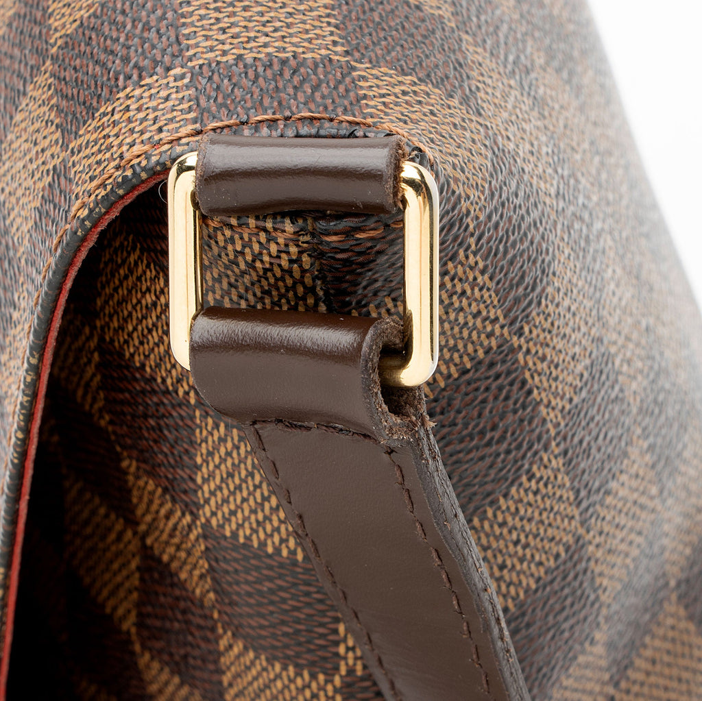 Louis Vuitton Vintage Damier Ebene Musette Salsa GM Shoulder Bag