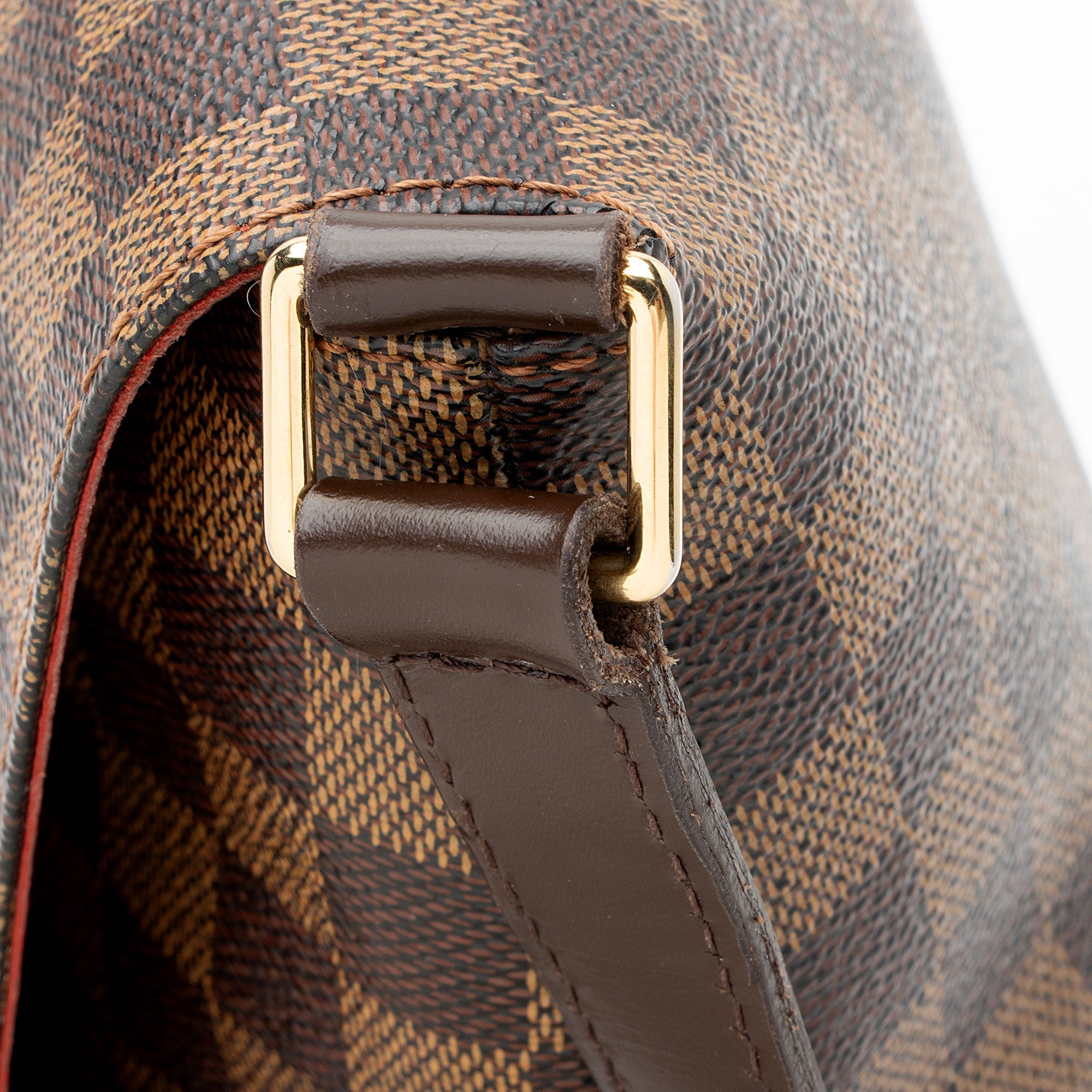 Louis Vuitton Vintage Damier Ebene Musette Salsa GM Shoulder Bag