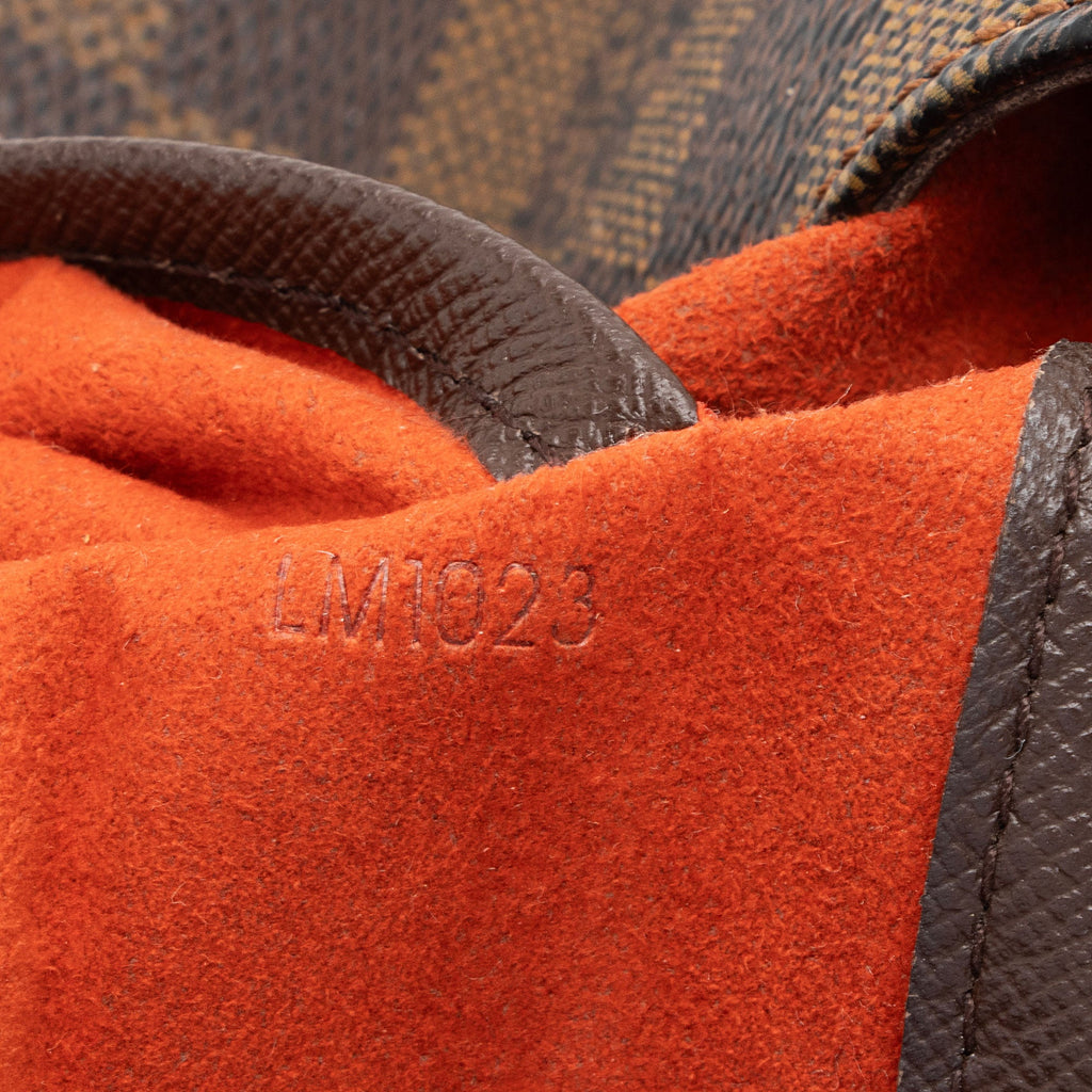 Louis Vuitton Vintage Damier Ebene Musette Tango Shoulder Bag (SHF-FZaXbp)
