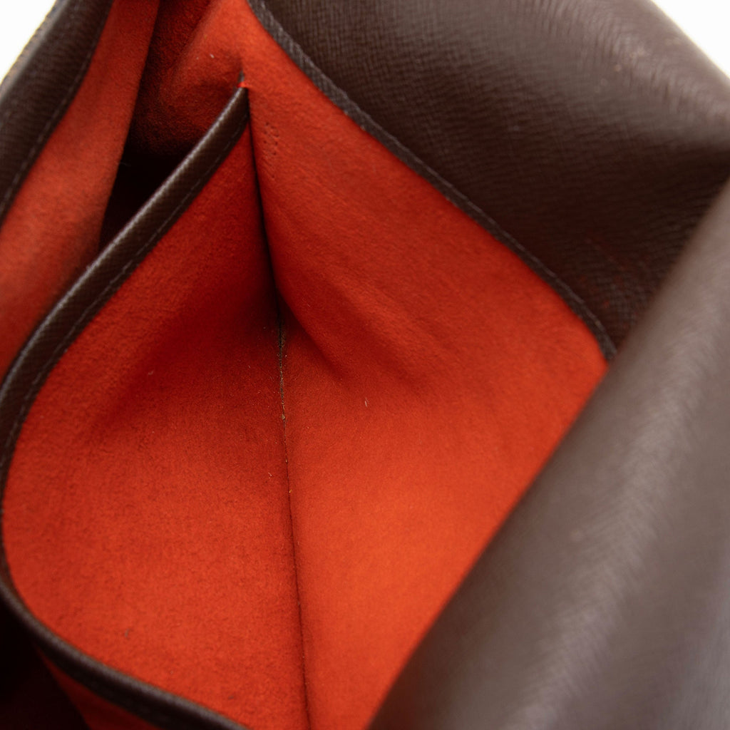 Louis Vuitton Vintage Damier Ebene Musette Tango Shoulder Bag (SHF-FZaXbp)