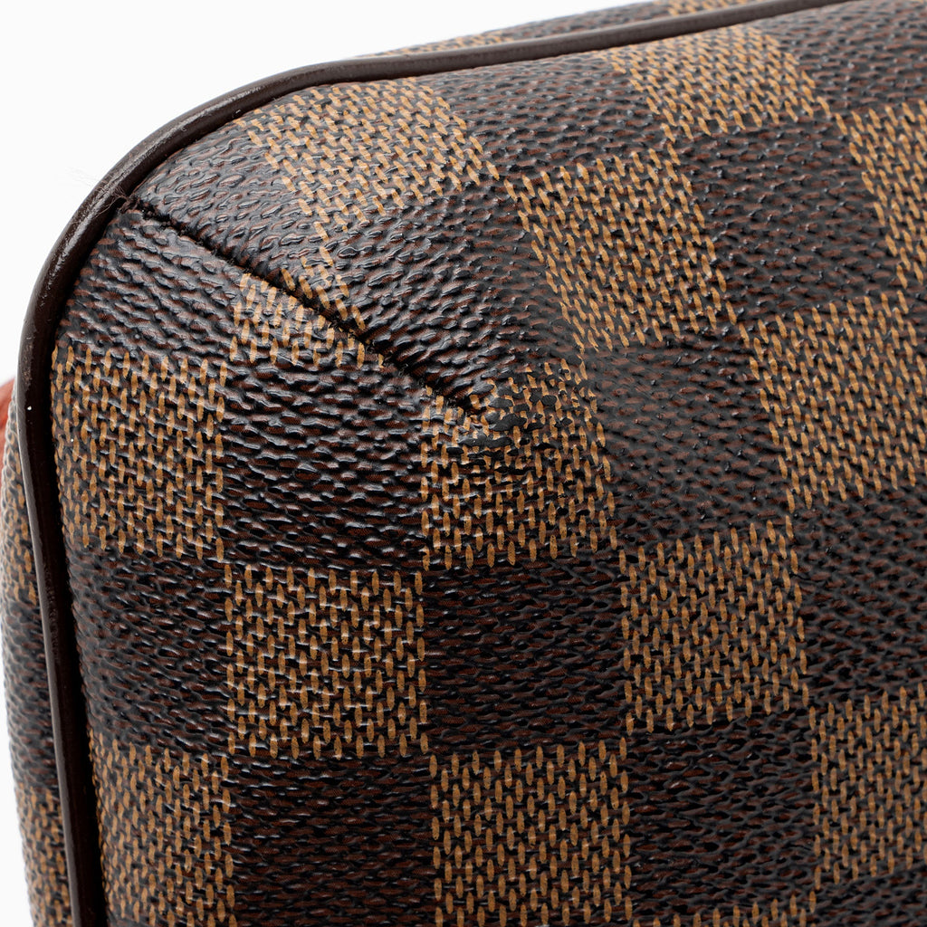 Louis Vuitton Vintage Damier Ebene Musette Tango Shoulder Bag (SHF-aHz0eB)