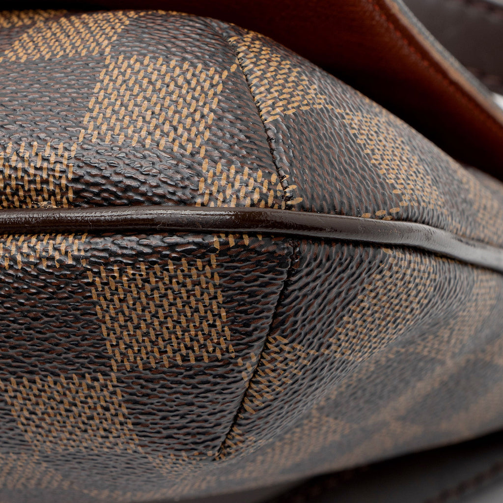 Louis Vuitton Vintage Damier Ebene Musette Tango Shoulder Bag (SHF-aHz0eB)