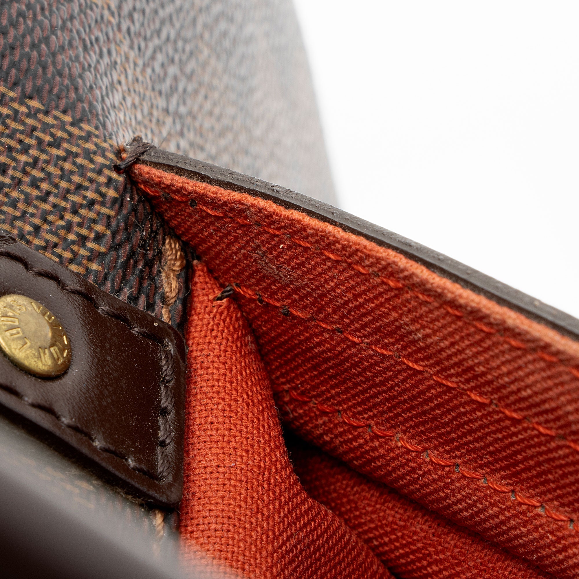 Louis Vuitton Vintage Damier Ebene Nolita MM Satchel