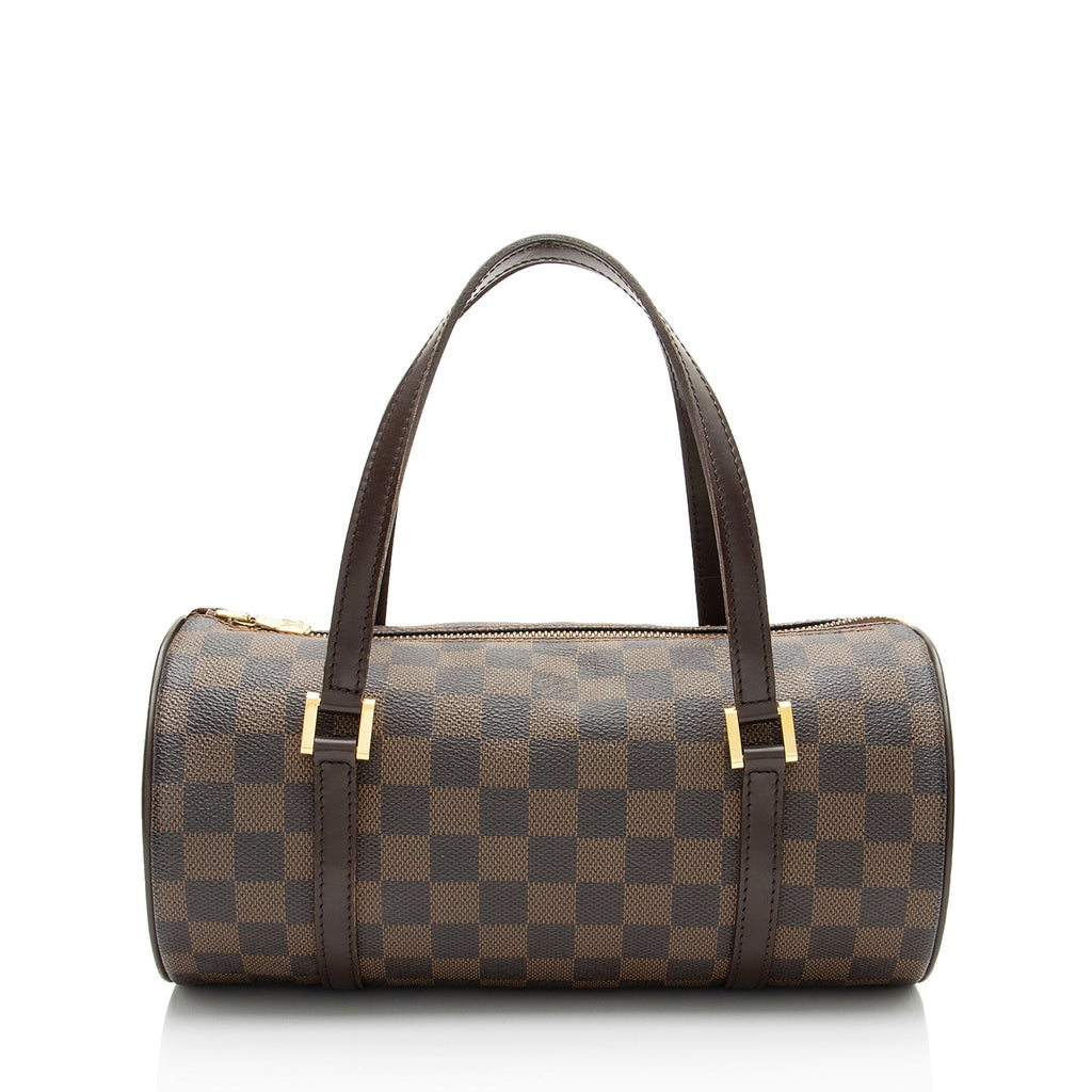 Louis Vuitton Vintage Damier Ebene Papillon 26 Satchel