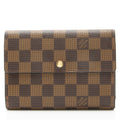 Louis Vuitton Vintage Damier Ebene Porte Tresor Etui Papiers Wallet