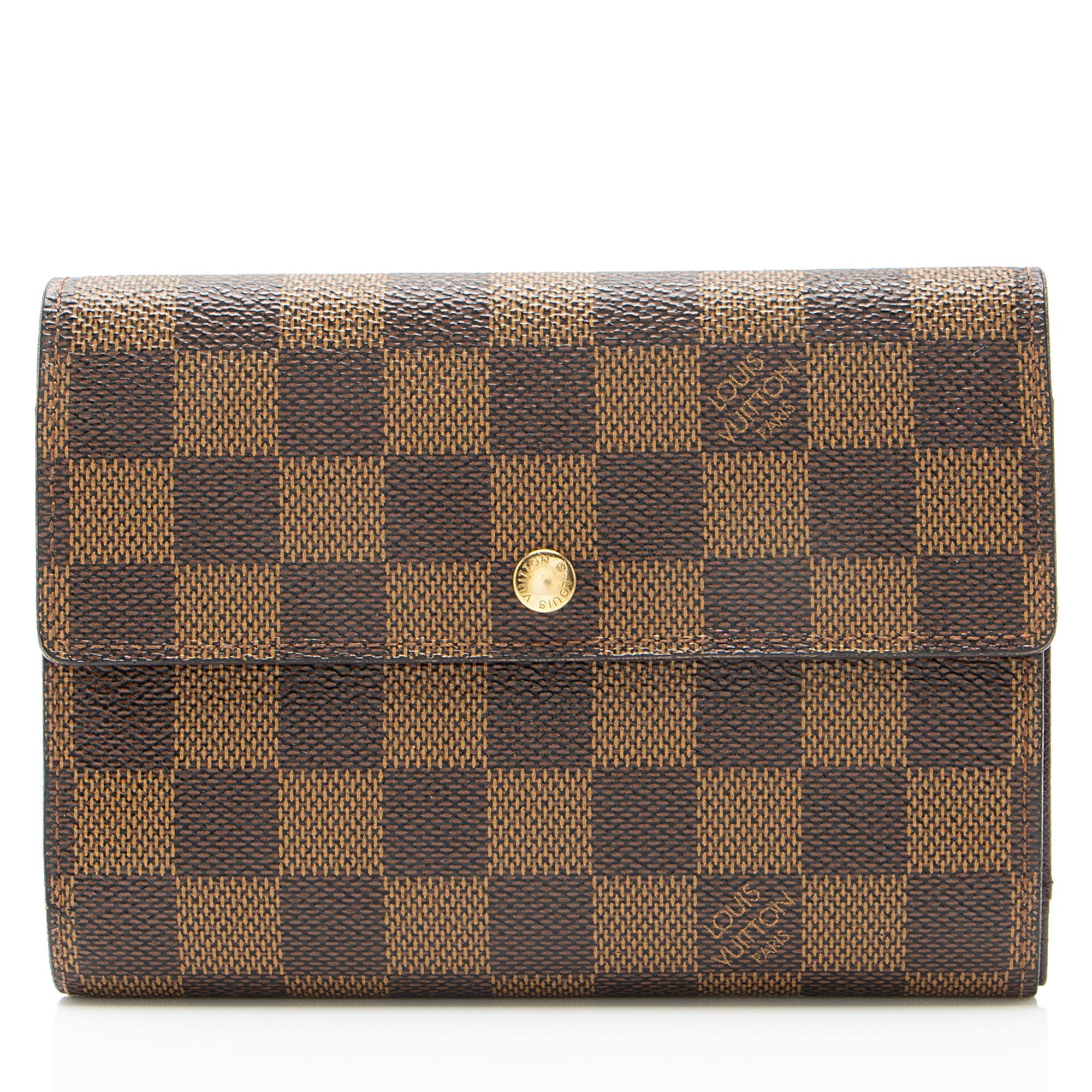 Louis Vuitton Vintage Damier Ebene Porte Tresor Etui Papiers Wallet