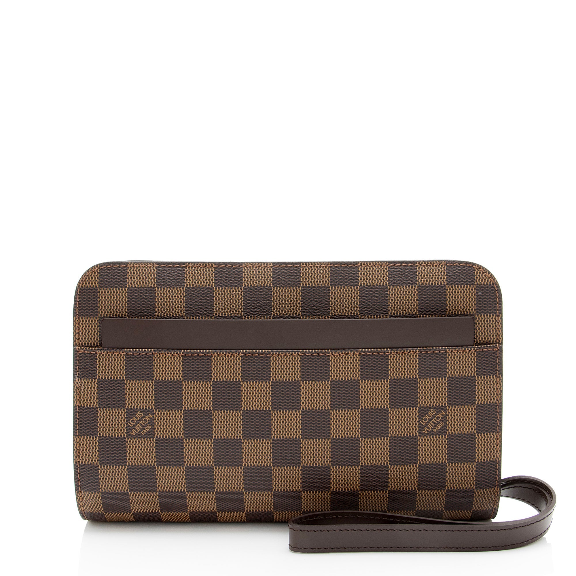Louis Vuitton Vintage Damier Ebene Saint Louis Clutch