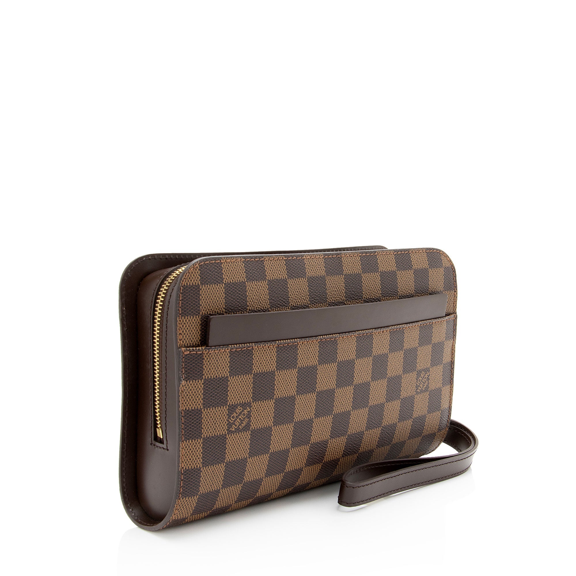 Louis Vuitton Vintage Damier Ebene Saint Louis Clutch