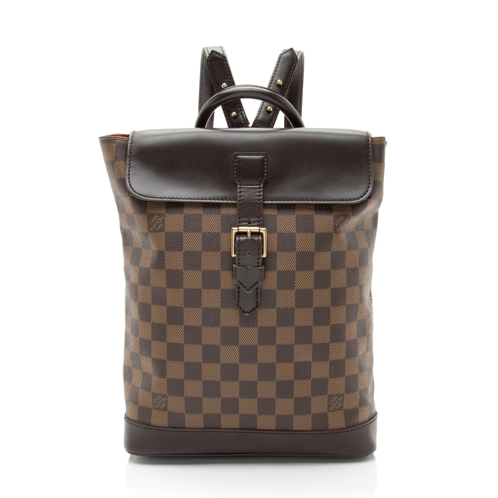Louis Vuitton Vintage Damier Ebene Soho Backpack