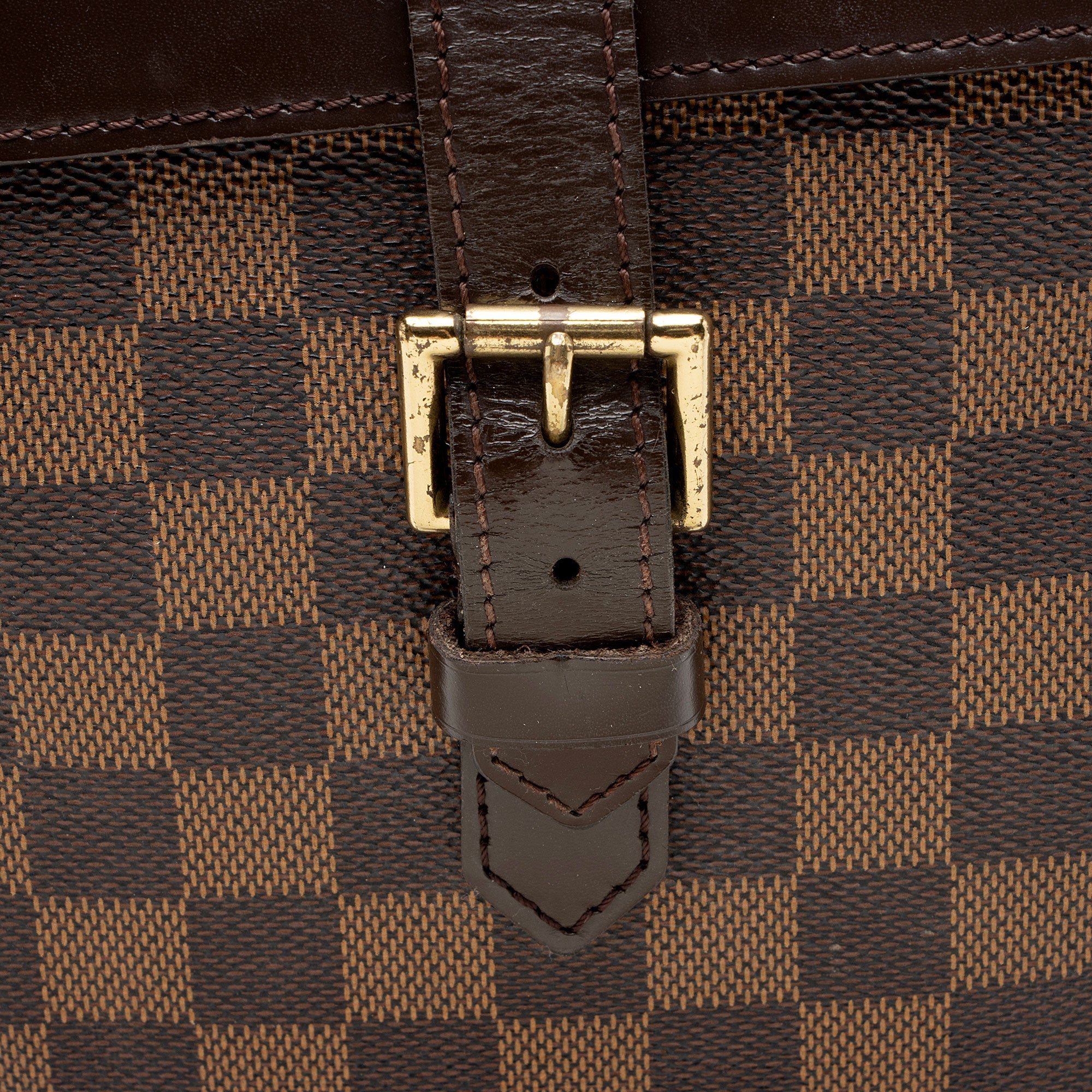 Louis Vuitton Vintage Damier Ebene Soho Backpack