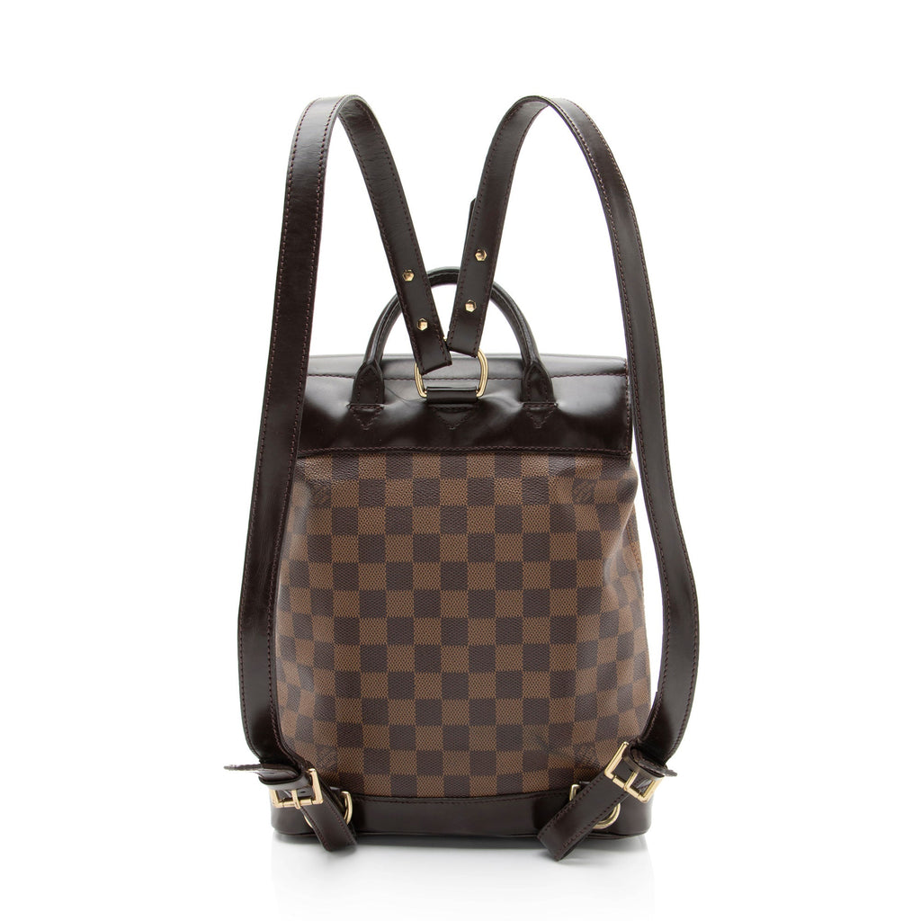 Louis Vuitton Vintage Damier Ebene Soho Backpack