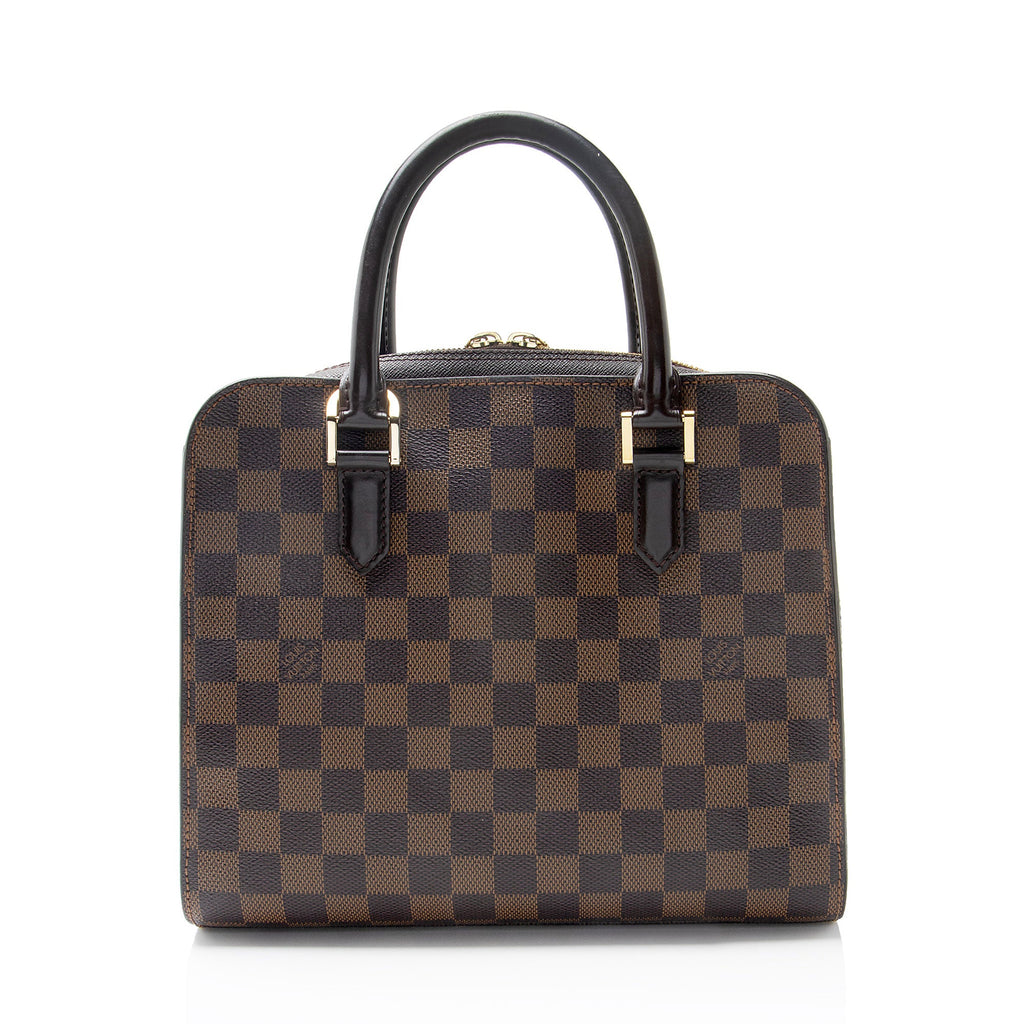 Louis Vuitton Vintage Damier Ebene Triana Satchel