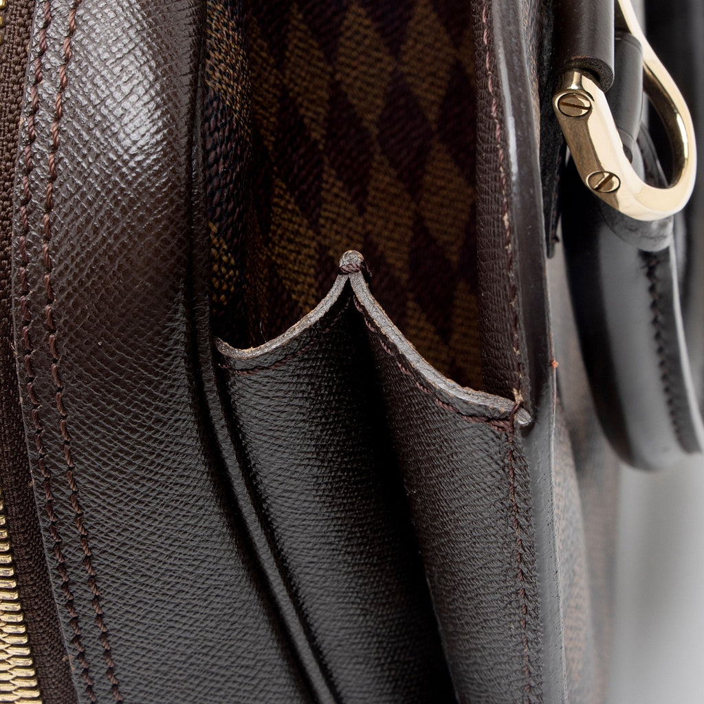 Louis Vuitton Vintage Damier Ebene Triana Satchel