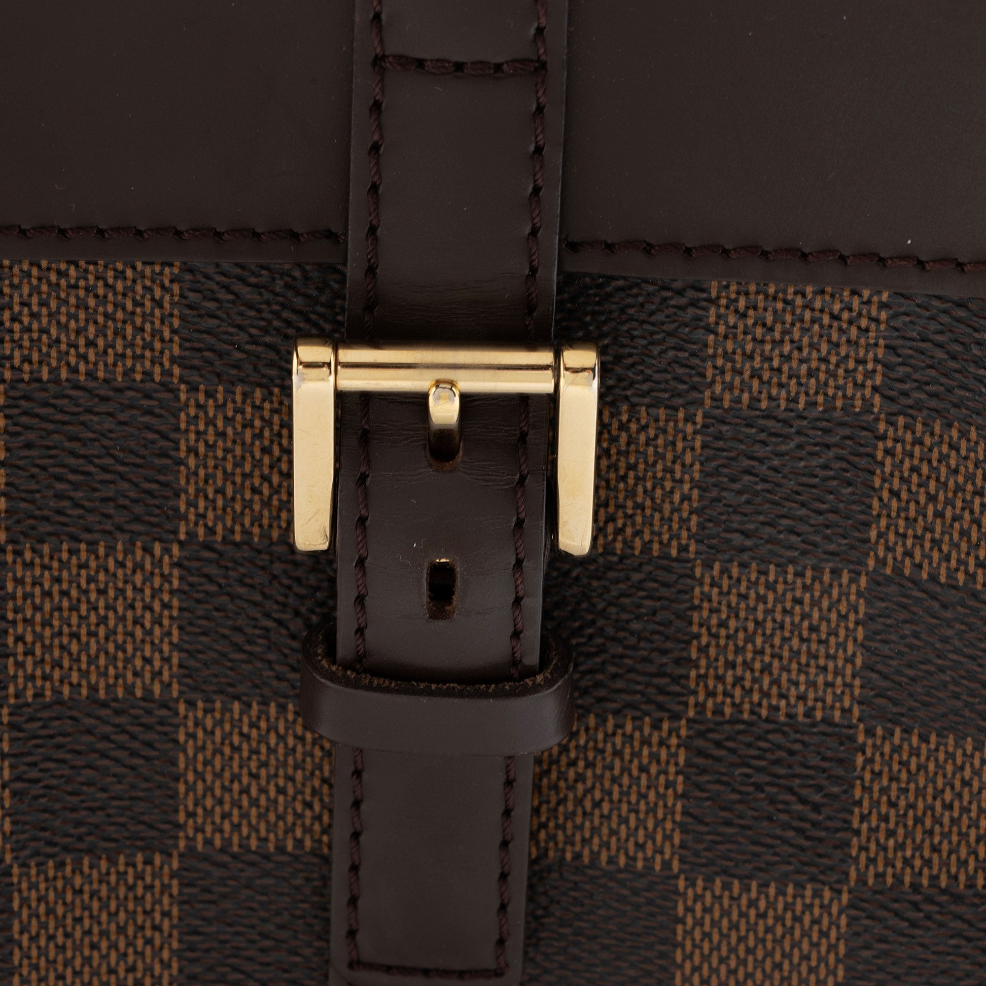 Louis Vuitton Vintage Damier Ebene Uzes Tote (SHF-WPetEb)